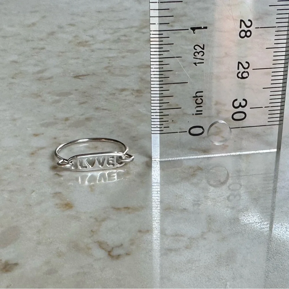 NWOT Sundance A Simple Love Ring, Sterling Silver